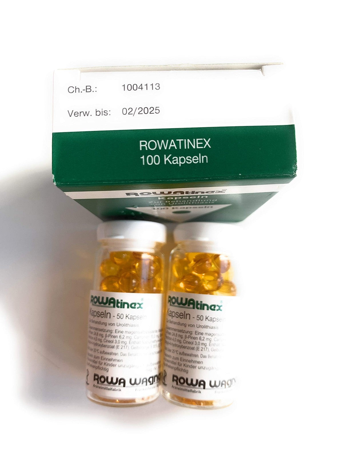 Rowatinex Capsules 100 Capsules by Rowa