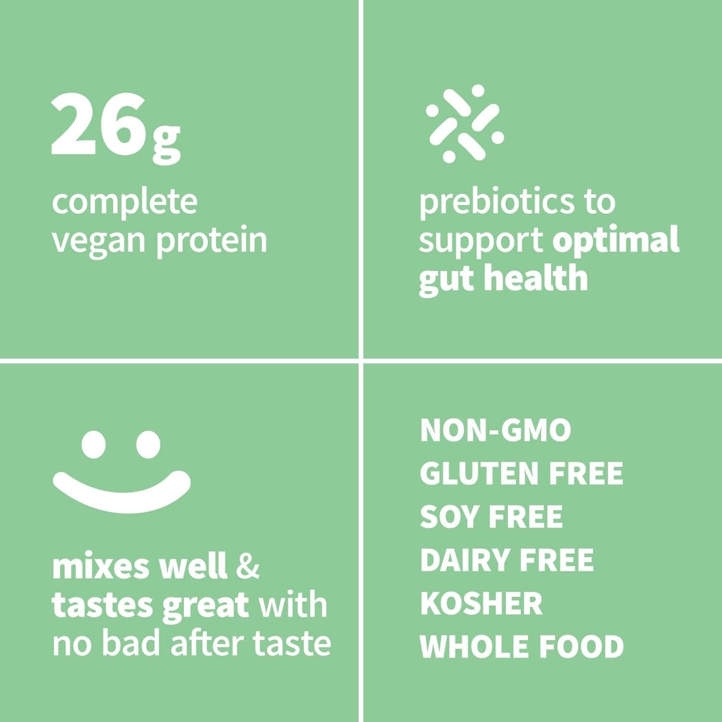 Plant Based Protein & Superfoods Powder, Original, Unflavored | Organic Protein