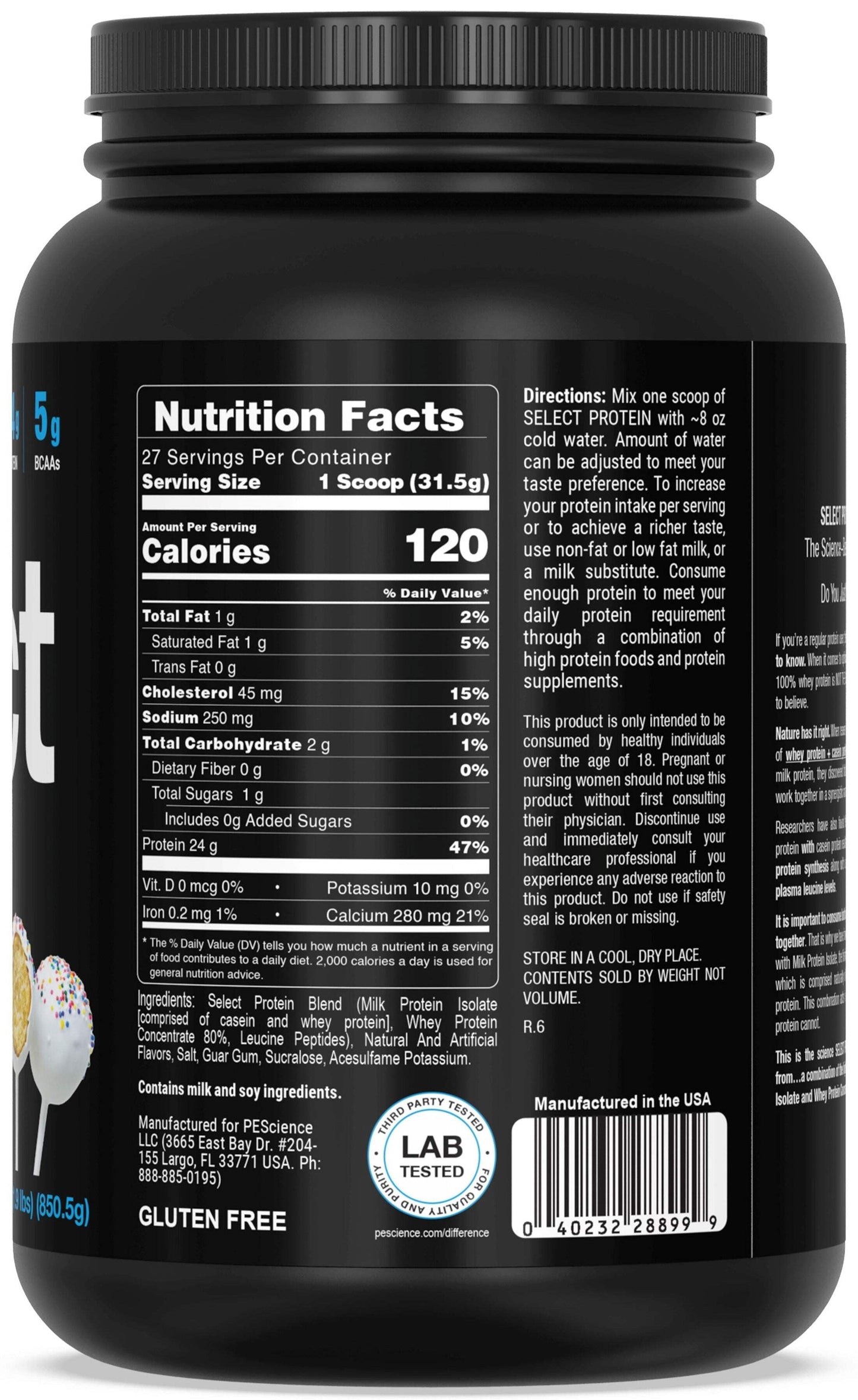 Select Protein | Whey + Casein Blend | Protein You'Ll Crave