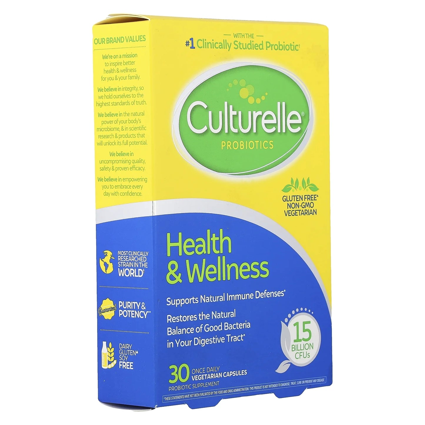 HEALTH & WELLNESS VEGETARIAN 30 CT