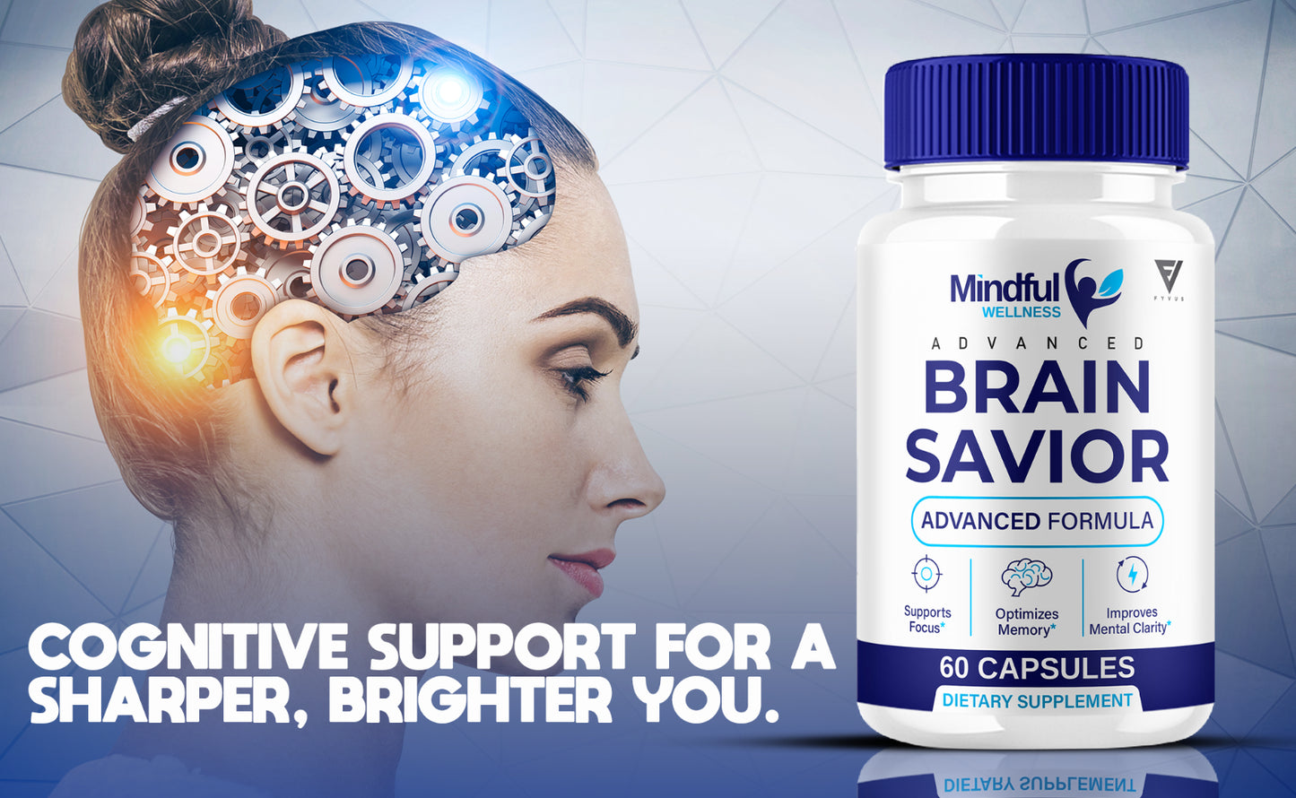 Mindfull Wellness Brain Savior Mindful Wellness Pills (60 Capsules)