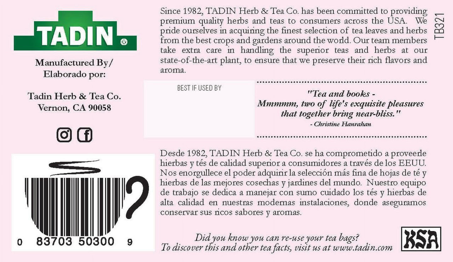 (2 Pack)  Seven Blossoms Tea, Herbal Tea, Caffeine-Free Tea, Herbal Tea Bags, 24 Count, Pack of 1