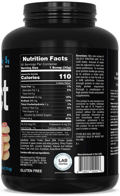 Select Protein | Whey + Casein Blend | Protein You'Ll Crave