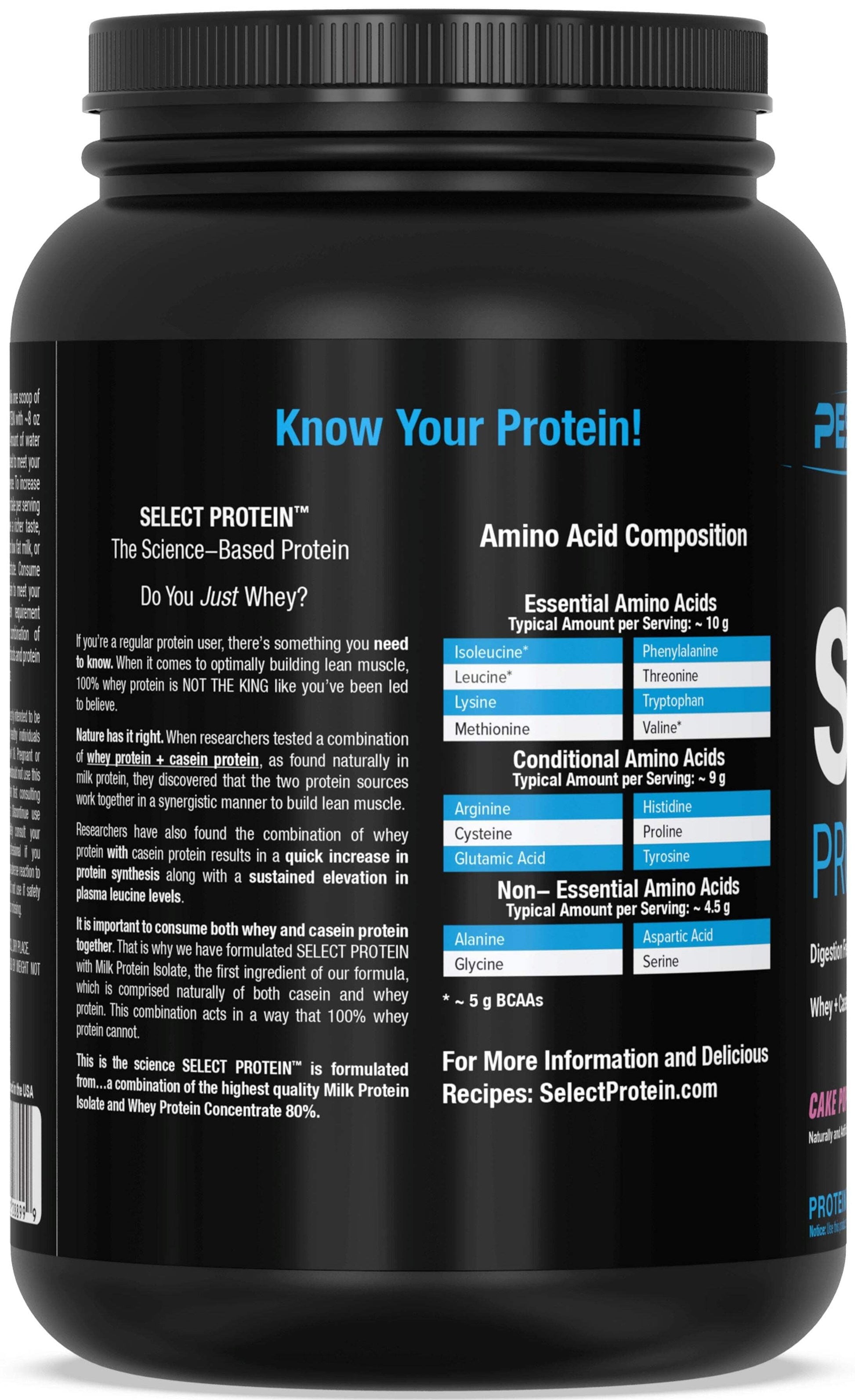 Select Protein | Whey + Casein Blend | Protein You'Ll Crave