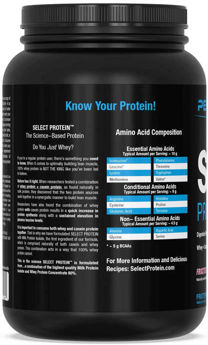 Select Protein | Whey + Casein Blend | Protein You'Ll Crave