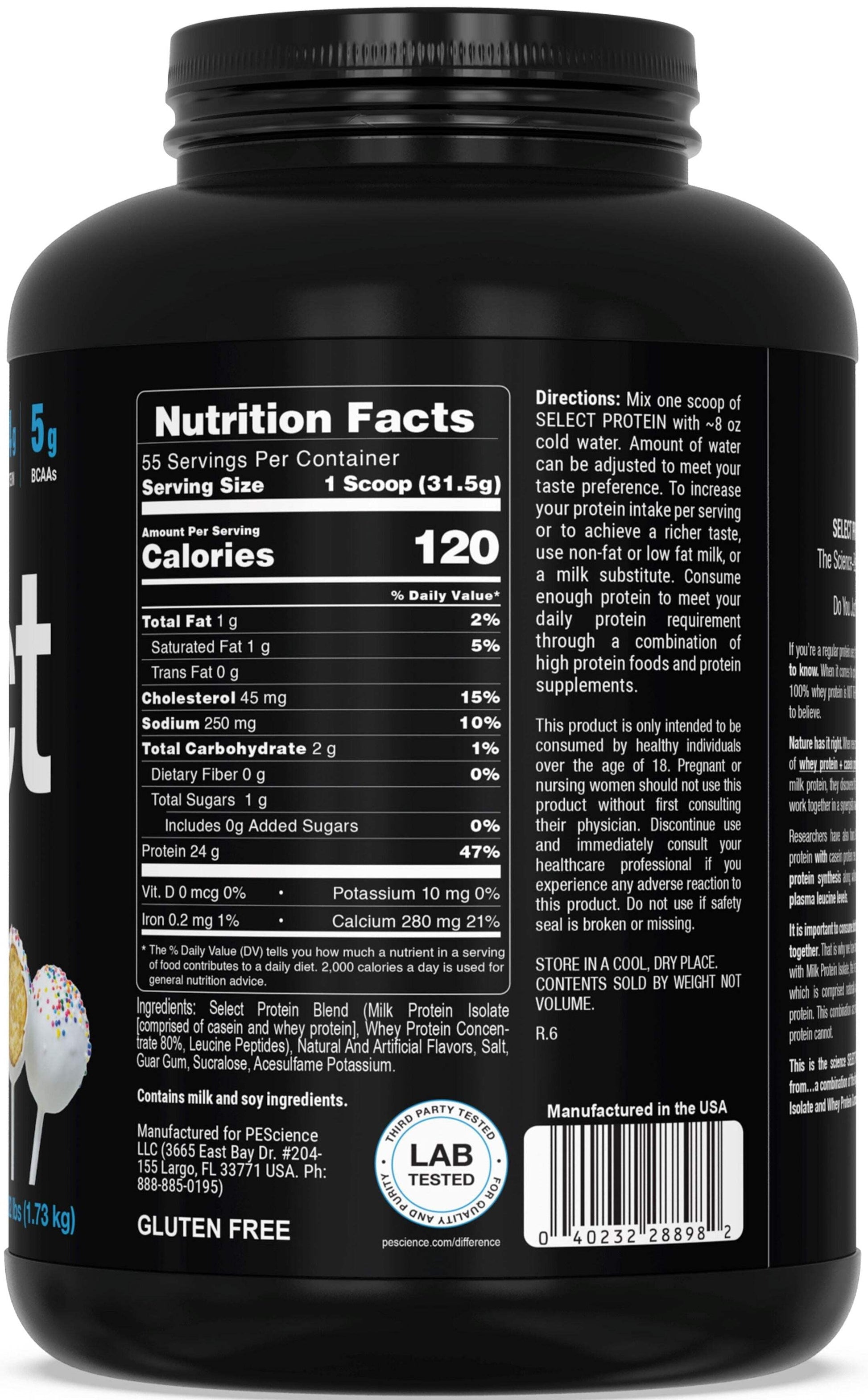Select Protein | Whey + Casein Blend | Protein You'Ll Crave