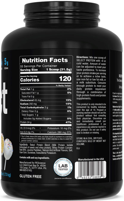Select Protein | Whey + Casein Blend | Protein You'Ll Crave