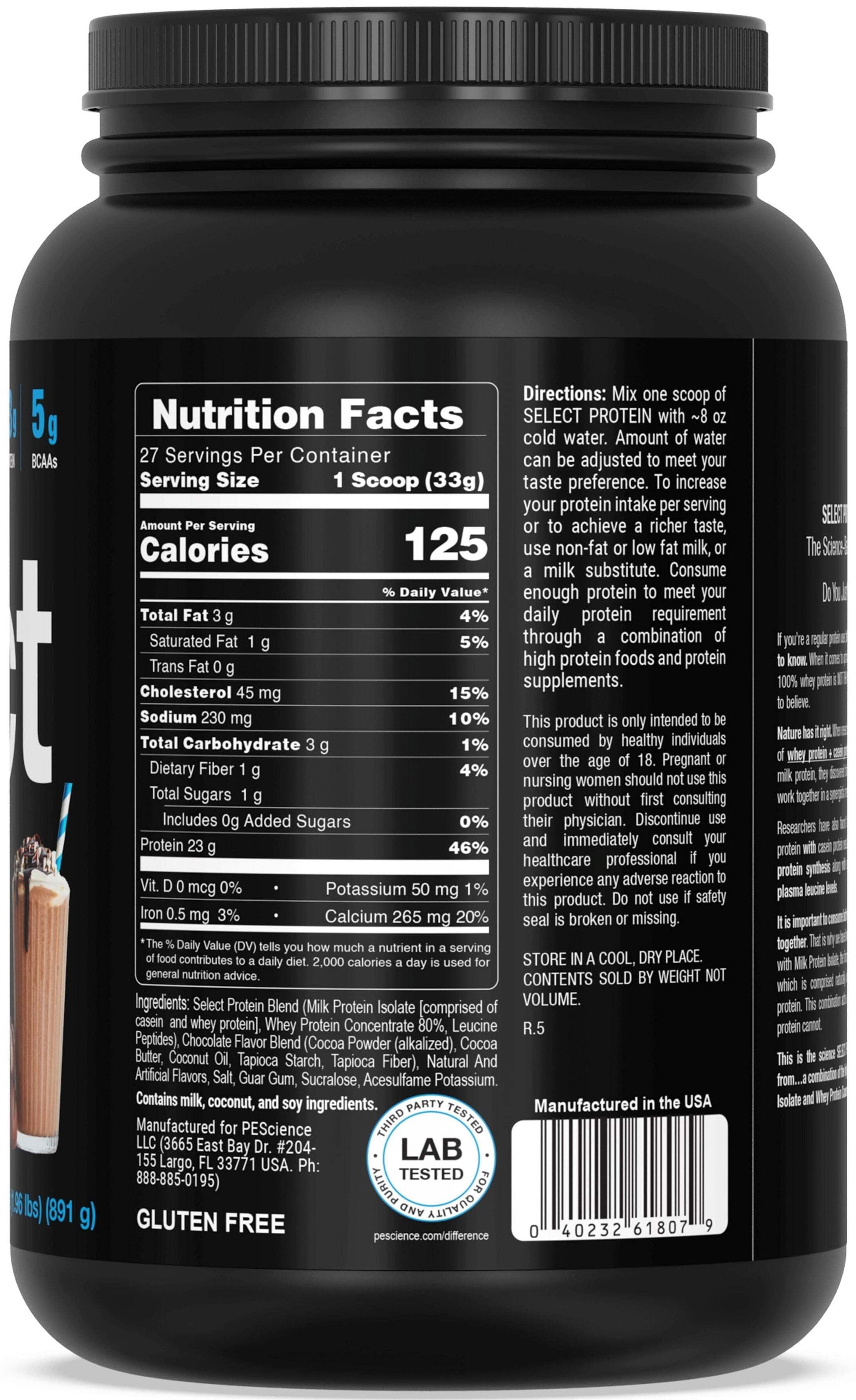 Select Protein | Whey + Casein Blend | Protein You'Ll Crave